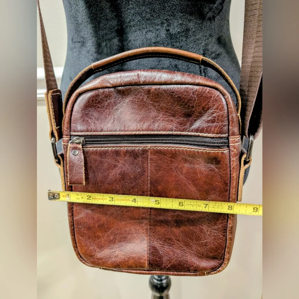 ❤️4/$60 BullCaptain Brown Leather Messenger Bag❤️4 for $60 ❤️